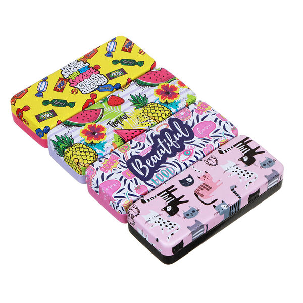 Футляр для очков ЮL, пвх, 16х6см, 4 дизайна, 1 шт