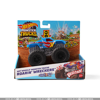 

Игрушечная машинка Hot Wheels Монстр Трак со световыми и звуковыми эффектами