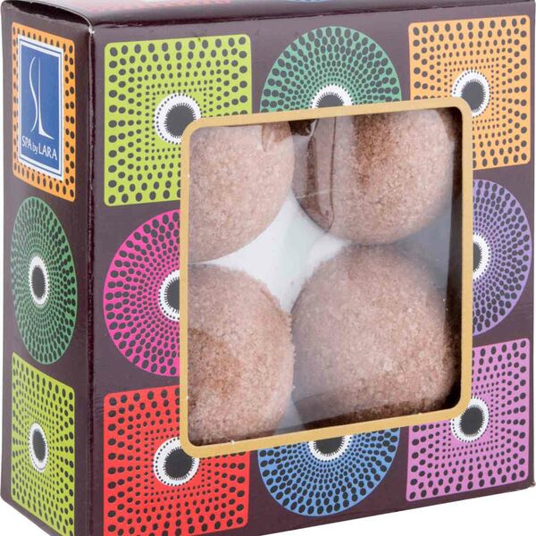 Соль для ванн шипучая Spa by Lara ароматизированная (горячий шоколад)