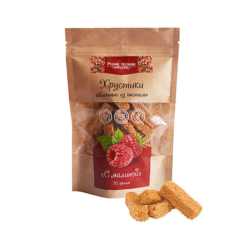 Хрустики яблочные из пастилы 