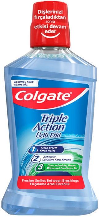 

Ополаскиватель Colgate Тройное действие для полости рта антибактериальный 500 мл