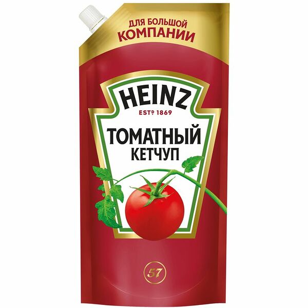 Кетчуп Heinz томатный 1 категория, 550г
