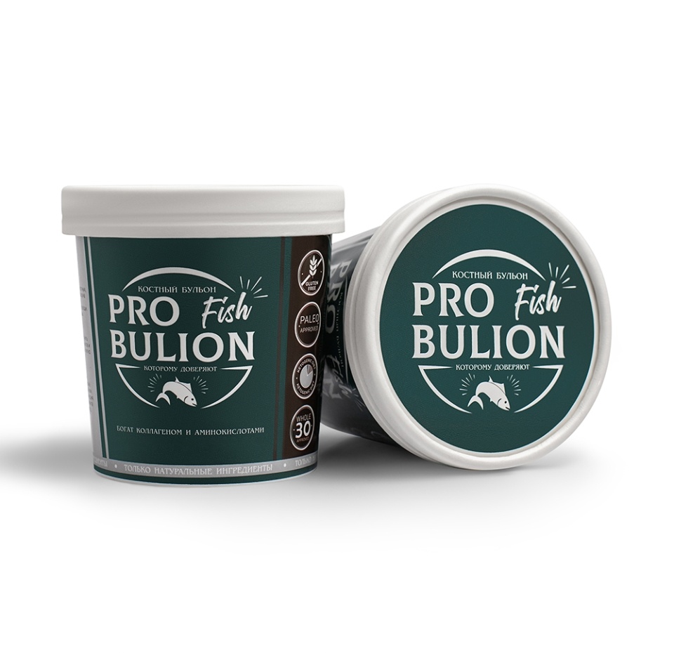 

Бульон костный ProBulion рыбный замороженный 300 г