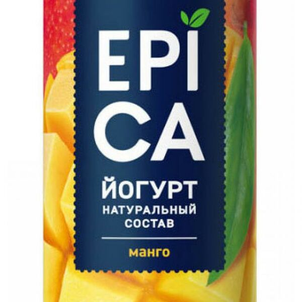 Йогурт Epica питьевой манго 2.5%