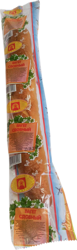 

Багет Псковский хлебокомбинат сдобный 250 г