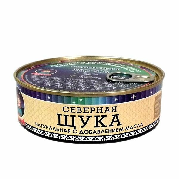 Щука натуральная с добавлением масла Ямалик