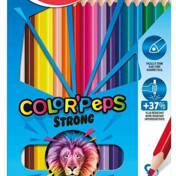 Карандаши цветные Maped Color Peps Strong, 18 цветов
