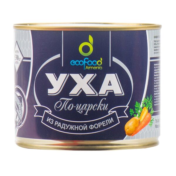 Уха EcoFood Armenia По-царски из радужной форели 530 г