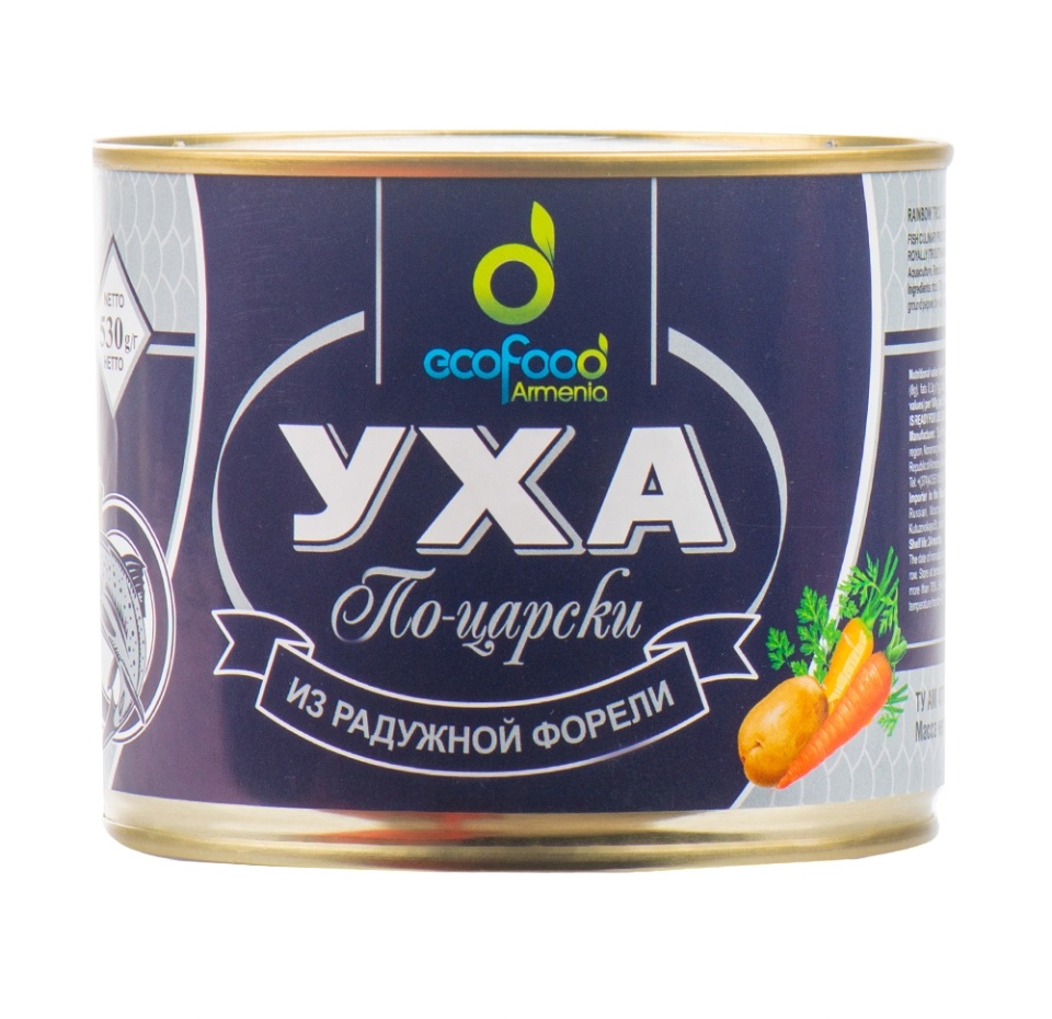 

Уха EcoFood Armenia По-царски из радужной форели 530 г