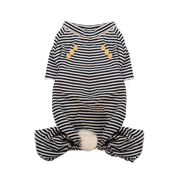 Костюм трикотажный для собак XL синий (унисекс)