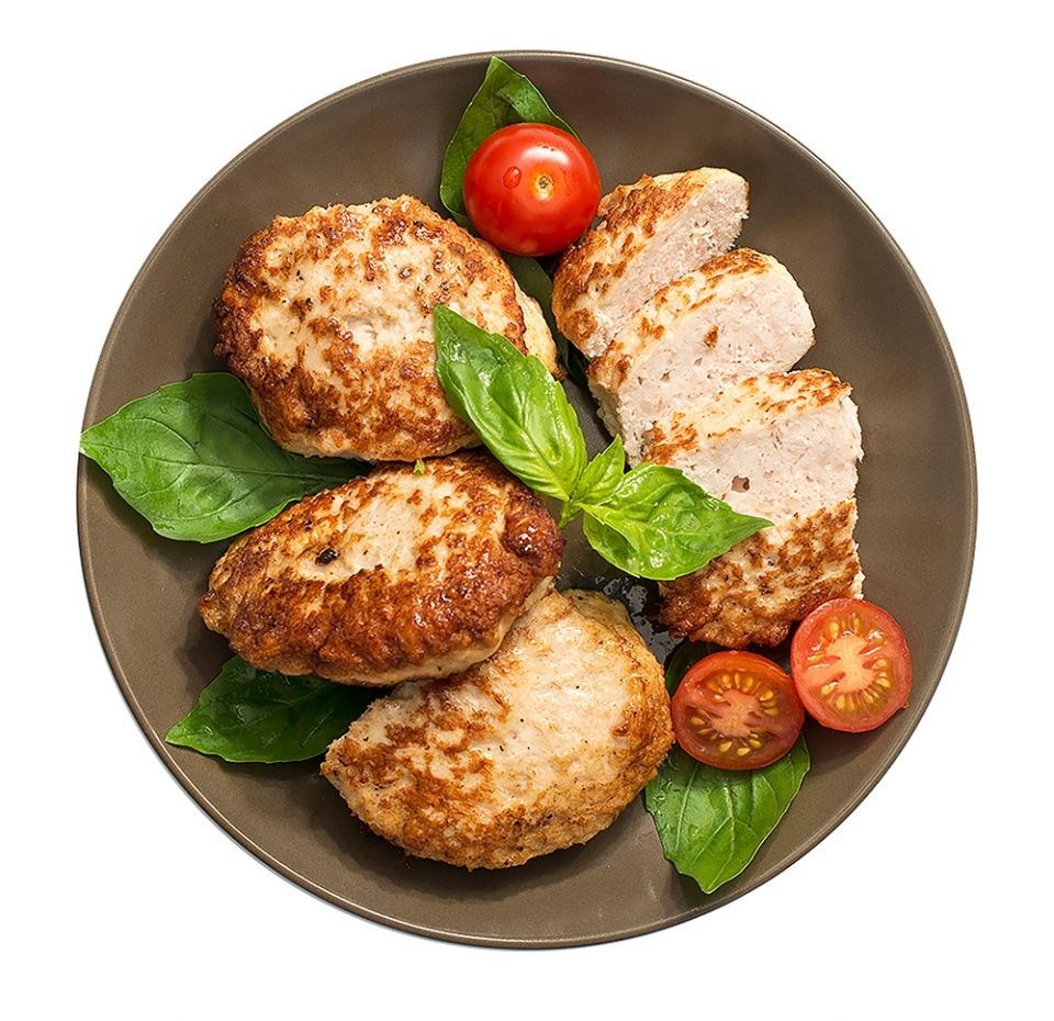 

Котлеты из мяса птицы жареные 140 г