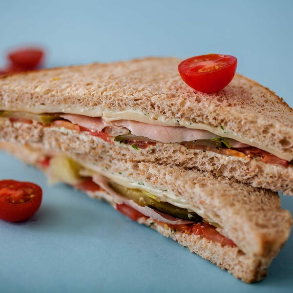 Тост с ветчиной и сыром