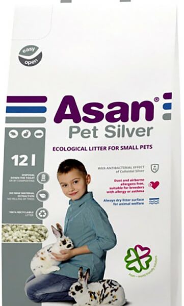Наполнитель для грызунов Asan Pet Silver 12л