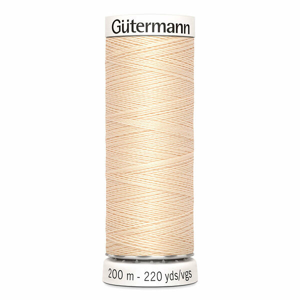 748277 Нить Sew-all для всех материалов, 200м, 100% п/э Gutermann(005 кремовый)