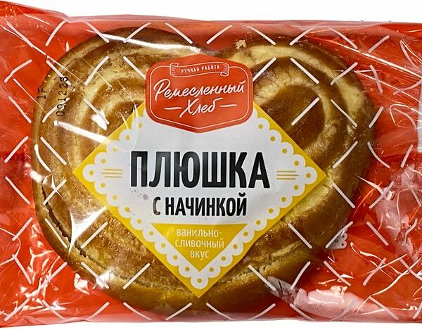 Плюшка Дарница с ванильно-сливочной начинкой