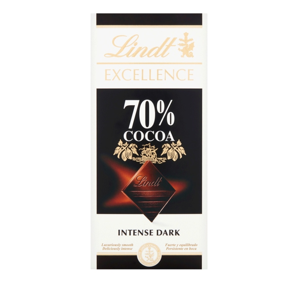 

Шоколад горький Lindt Excellence 70 % какао 100 г