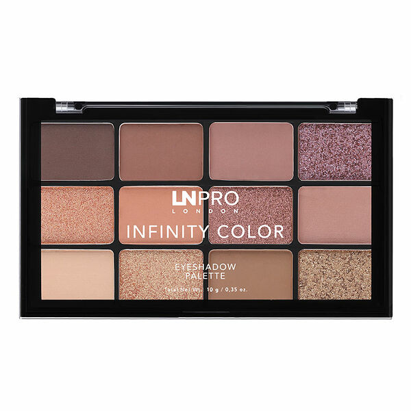 Тени для век LN Professional Infinity color 103, 12 цветов 