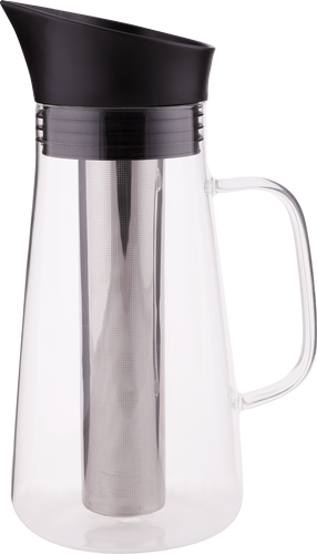 

Кувшин для заваривания HOMECLUB Verbena, боросиликатное стекло, нержавеющая сталь, пластик, 1.2л