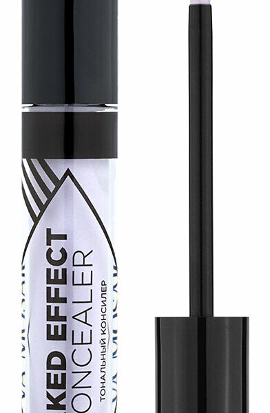 EVA MOSAIC Тональный консилер для лица Naked Effect Concealer, 3,8 мл, 05 Фиолетовый