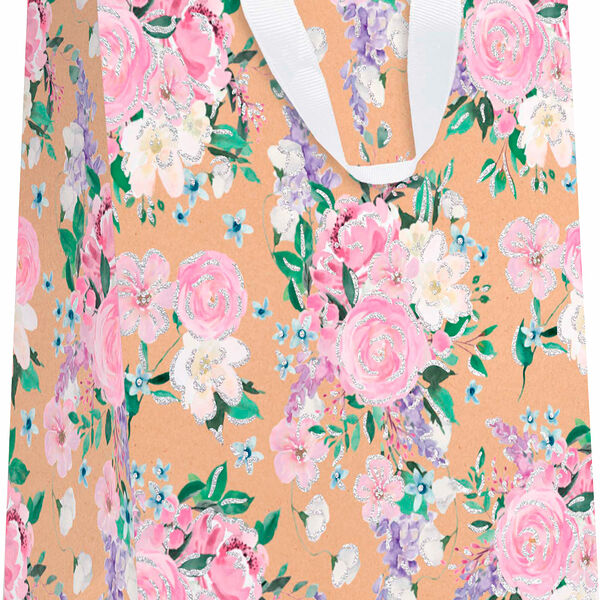 Пакет Пакетико подарочный с блестками Klt-1 пдл Краф 32х26.5см