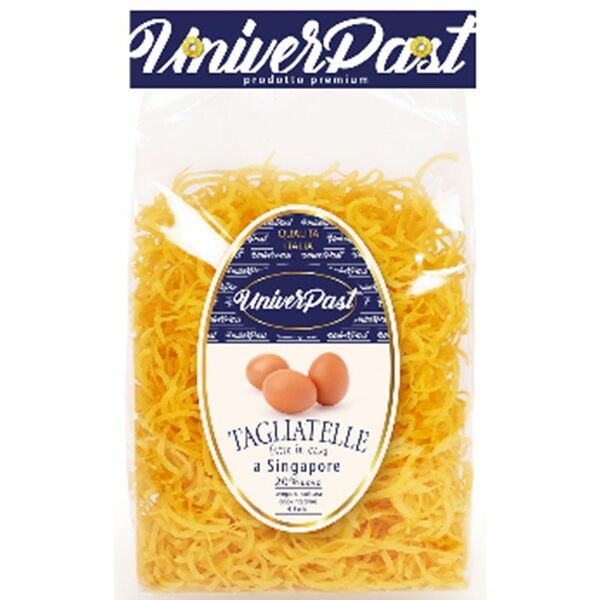 Лапша UniverPast домашняя по-сингапурски группа А высшего сорта, 450г