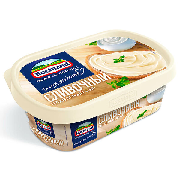 Сыр хохланд 200 г плавленый сливочный