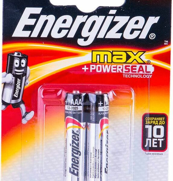 Батарейки Energizer Max + Power Seal Aaa