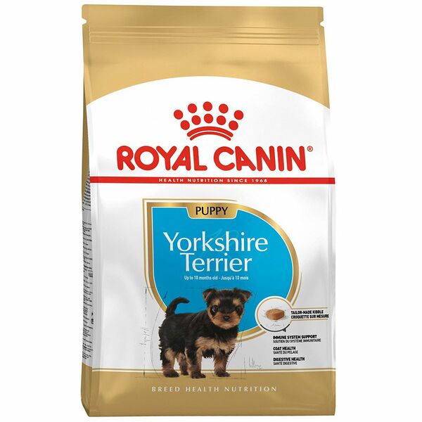 Корм сухой для щенков Royal Canin Puppy Yorkshire до 10 месяцев, для йоркширских терьеров, 500г