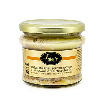 Рийет утиный с фуа-гра, Valette