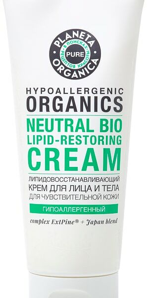 Крем для лица Planeta Organica Pure Липидовосстанавливающий 200мл