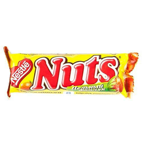 Батончик Nuts шоколадный 50 г