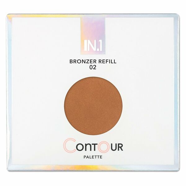 N.1 Bronzer Refill Бронзер для палетки Contour Palette, 3 г, 02