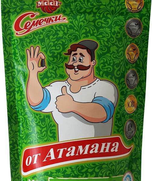 Семена подсолнуха Семечки от атамана Отборные