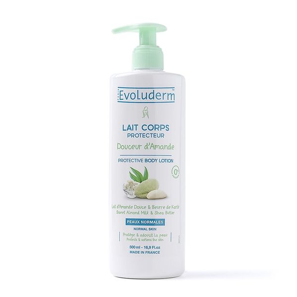 Лосьон для тела Evoluderm Douceur D'Amande сладкий миндаль и масло ши для нормальной кожи 500 мл, Франция