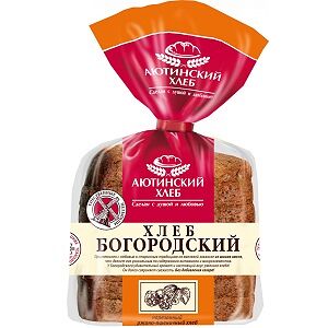 Хлеб Богородский ржано-пшеничный 330гр (в нарезке) Аютинский хлеб