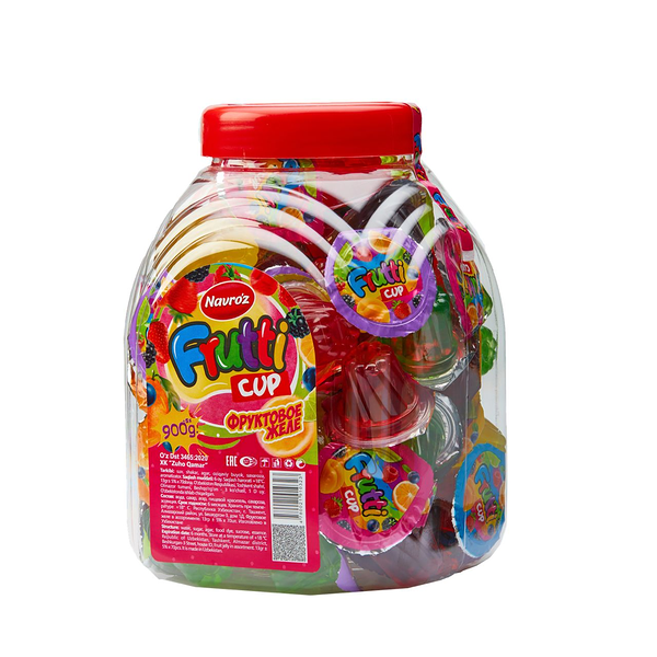 Фруктовое желе Navroz Frutti в стаканчиках
