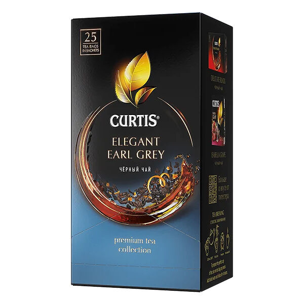 Чай чёрный Elegant Earl Grey With Bergamot Flavour ТМ Curtis (Кертис)