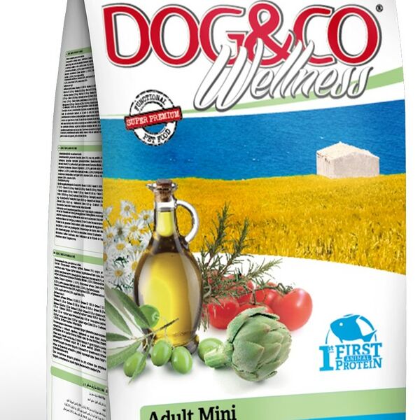 Wellness Dog&Co Adult Mini корм для взрослых собак малых пород Рыба и рис