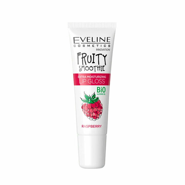 Блеск для губ Eveline Cosmetics Fruity Smoothie т.Raspberry 12 мл