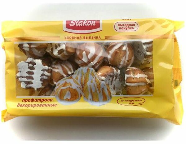 Изделия заварные Slakon Профитроли декорированные