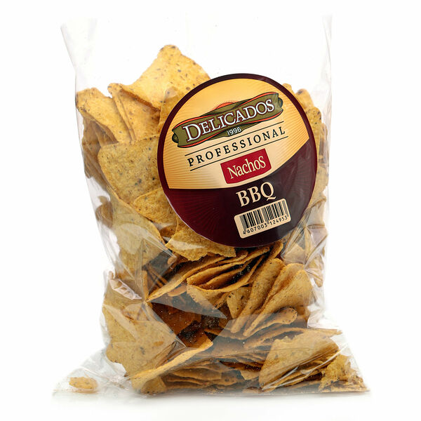 Чипсы кукурузные со вкусом барбекю ТМ Delicados (Деликадос), 500г