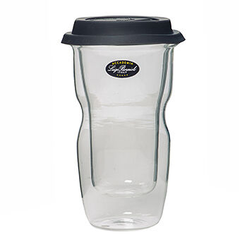 Термокружка Luigi Bormioli Coffee on the go с силиконовой крышкой