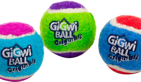 Игрушка для собак Gigwi Ball Originals Три мяча 4 см 3 шт.