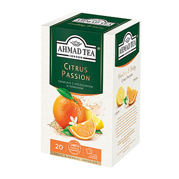 Чай травяной Ahmad Tea Citrus passion 20пак 40г