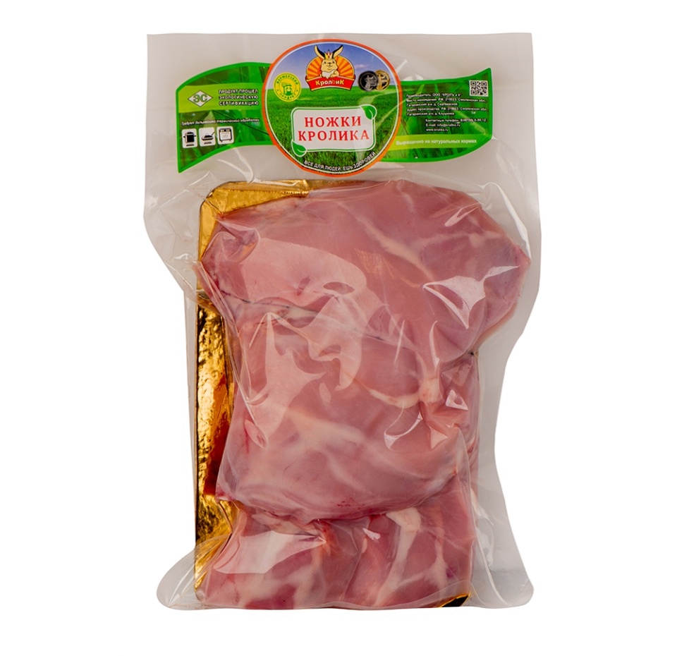 

Окорочок кролика Кролъ и К охлажденный вес