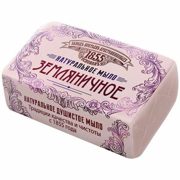 Мыло туалетное Завод Братьев Крестовниковых Земляничное 190 г