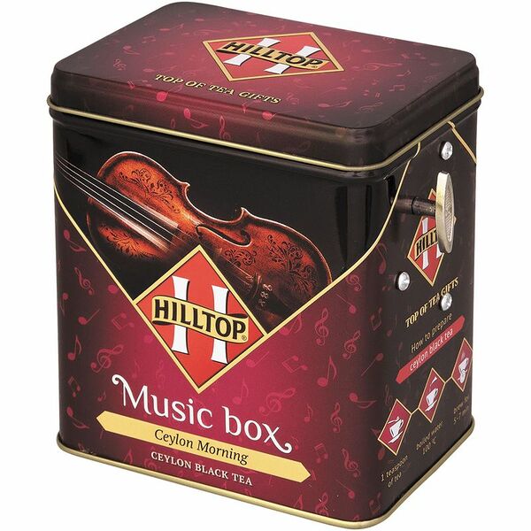 Чай черный Hilltop Цейлонское утро Music box листовой