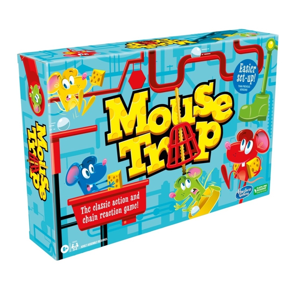 

Игра настольная Hasbro Games Мышеловка, Китай