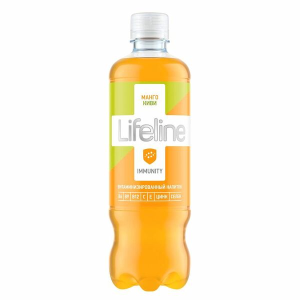 Напиток безалкогольный Lifeline манго-киви негазированный, 500мл