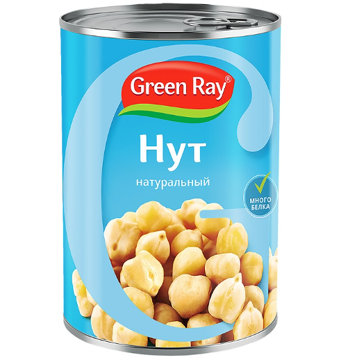 Нут Green Ray Натуральный